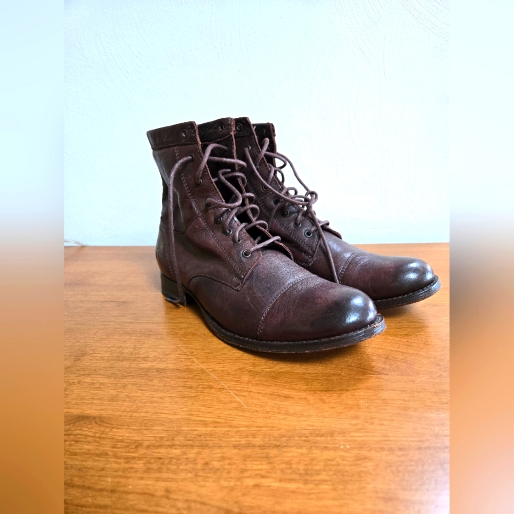 *SOLD ON EBAY* Frye Women's Chukka Brown Leather Lace Up Ankle 7